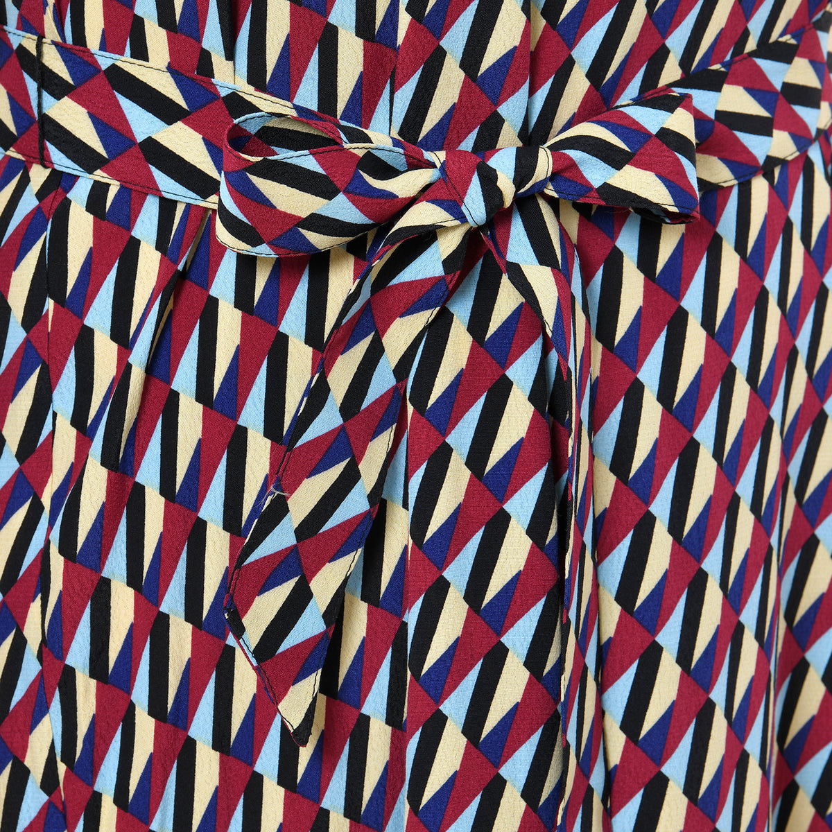 TAMSY Square Pattern Dress - Multi Colour 3887469 5