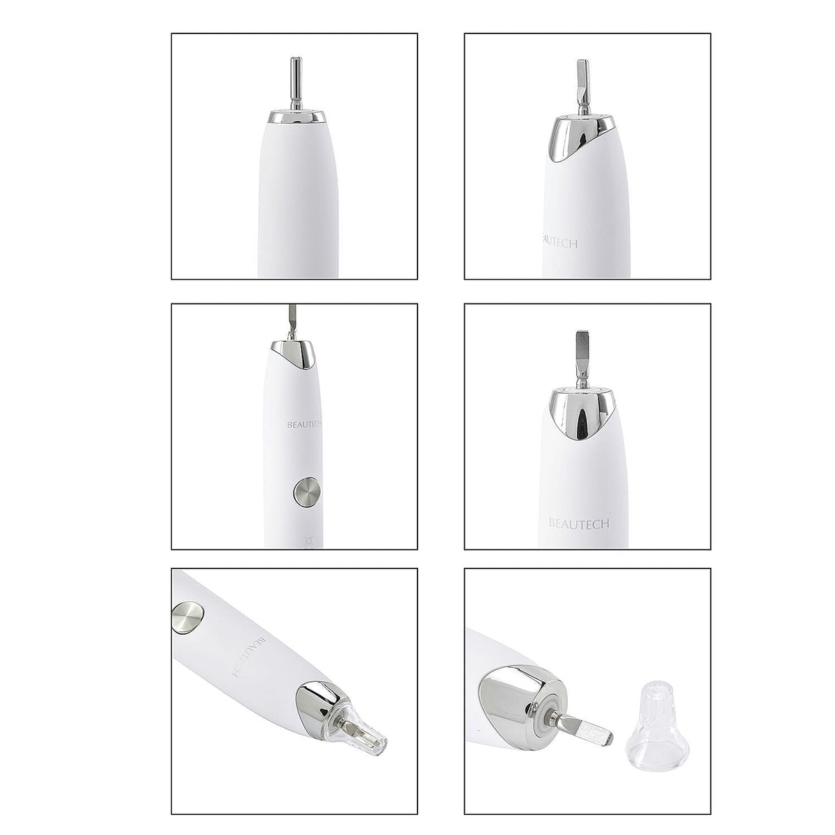 Sonic Electric Rechargeable Waterproof Toothbrush with 2 Replaceable Brush Heads (5V 3W) - Pearl WhiteÂ  3890475 8