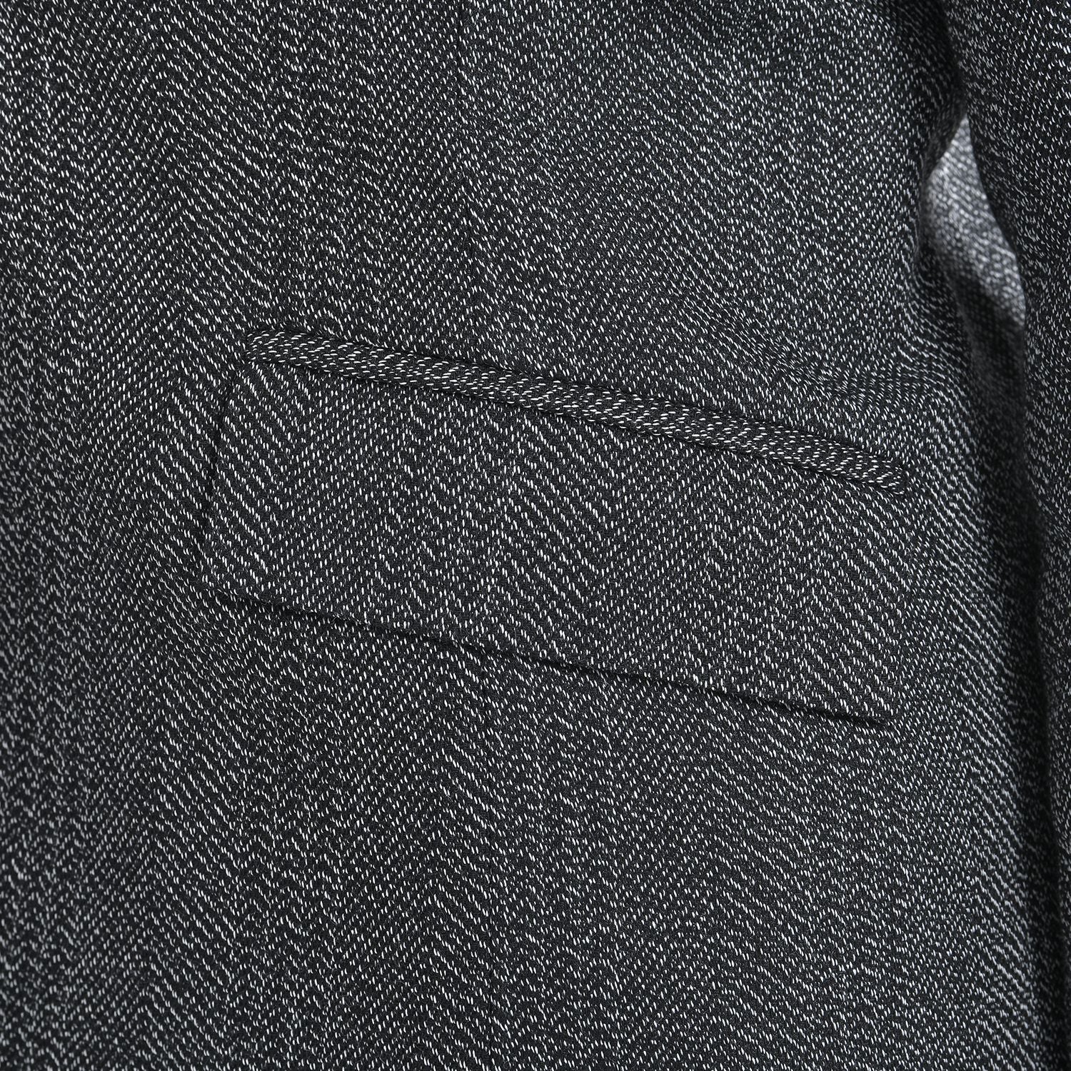 TAMSY Long Sleeves Blazer with Notched Lapel Collar  - Grey V32374185 6