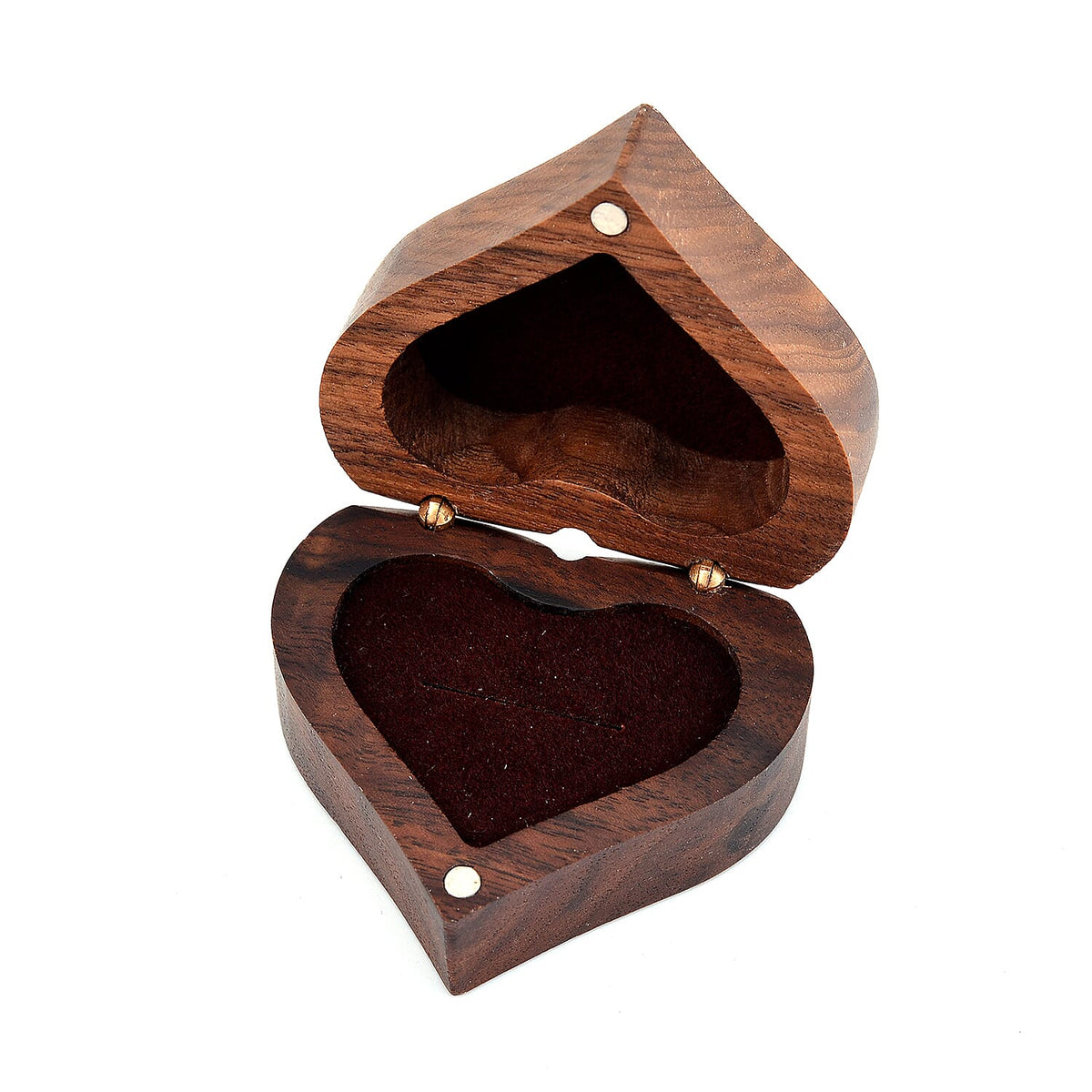 3D Curve Heart Design Ring Box 8040892 0