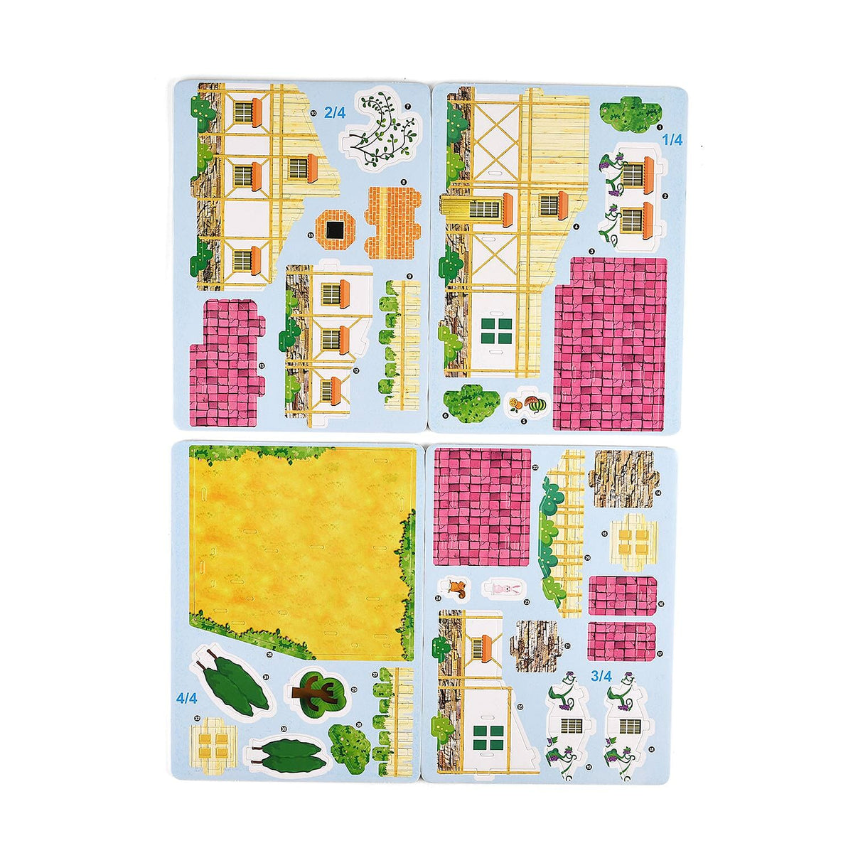 3D House Puzzle 8192848 9