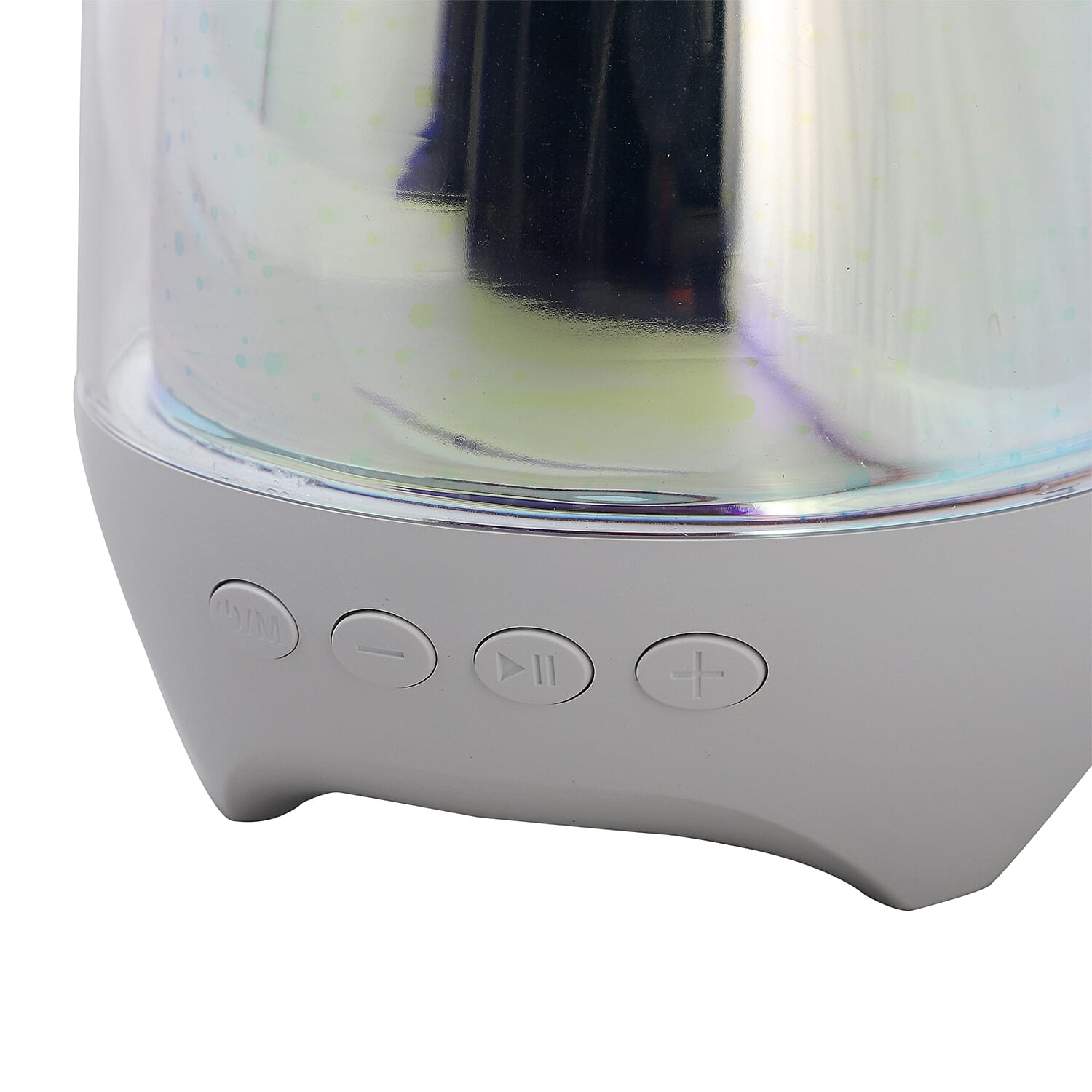 3D LED Light Speaker with USB Cord -White 6704587 3