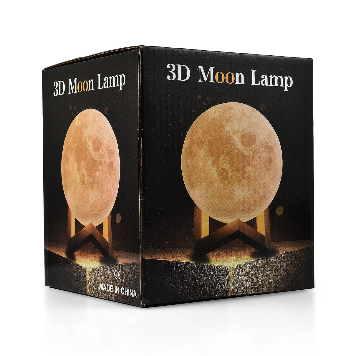 3D Moon Lamp,Mayround Full Moon Lamp Light,3D Printing Dimmable Modern Floor Lamp[Touch Control] [USB Charging] 7749732 4