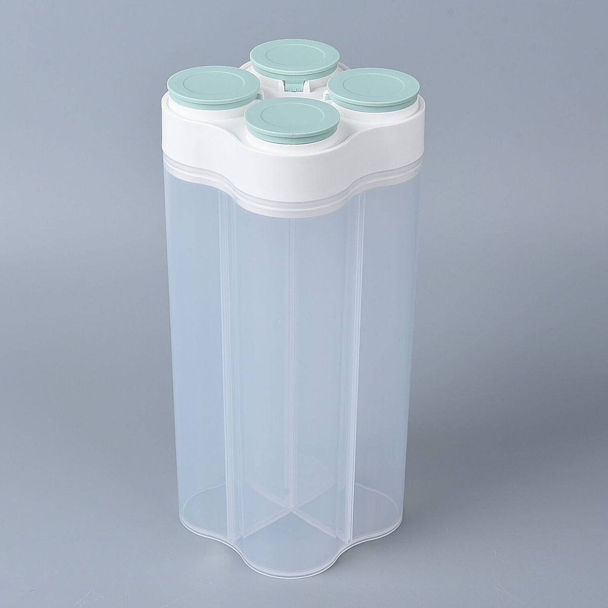 4 Compartment Storage Food Container (450ml) - Green 6639007 2