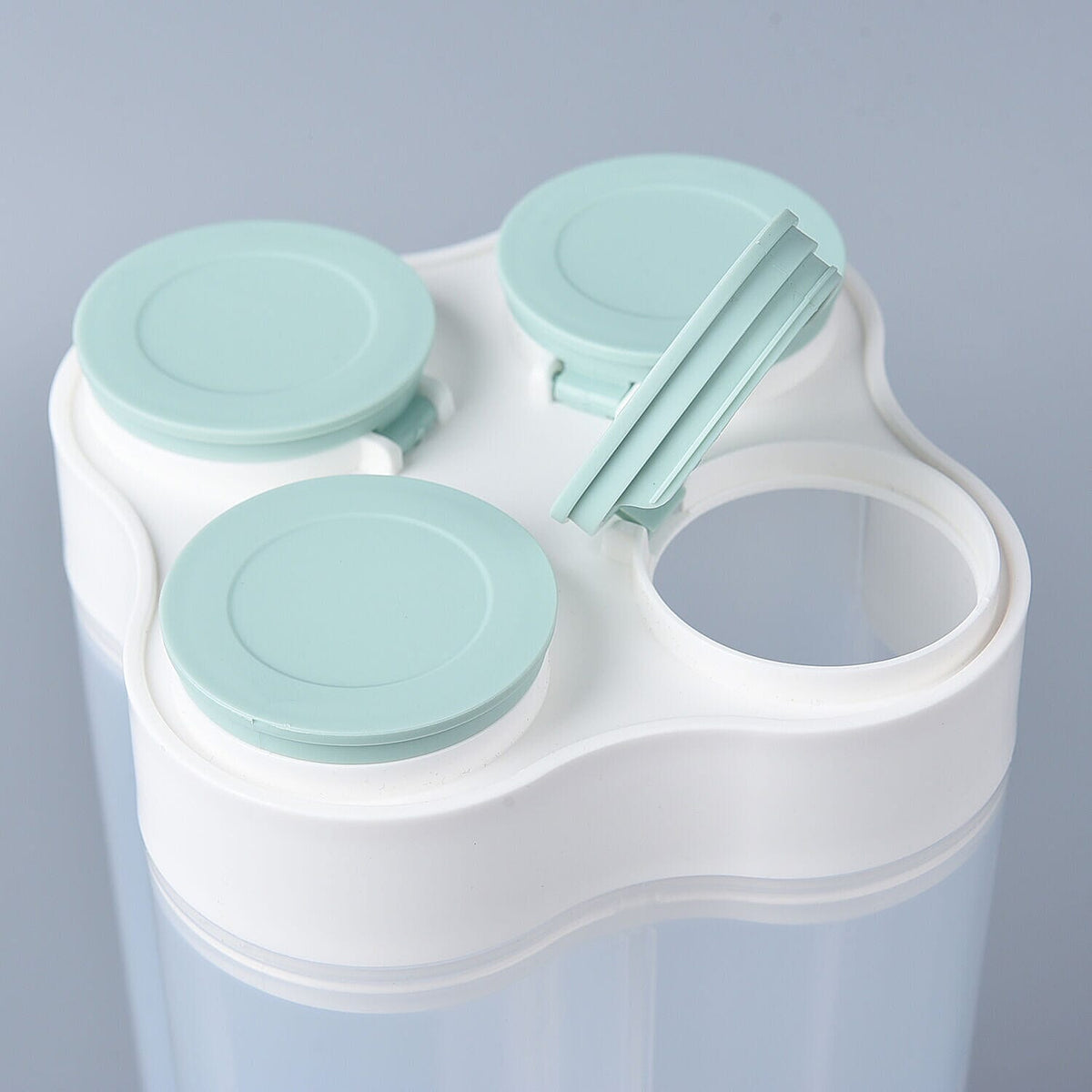 4 Compartment Storage Food Container (450ml) - Green 6639007 3