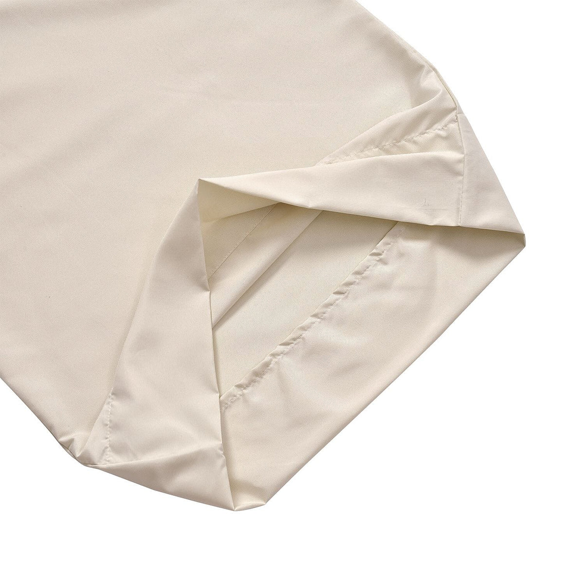 4 Piece Set - Copper Infused Solid Sheets with 2 Pillow Cases (Double Size) - Ivory 7365670 7