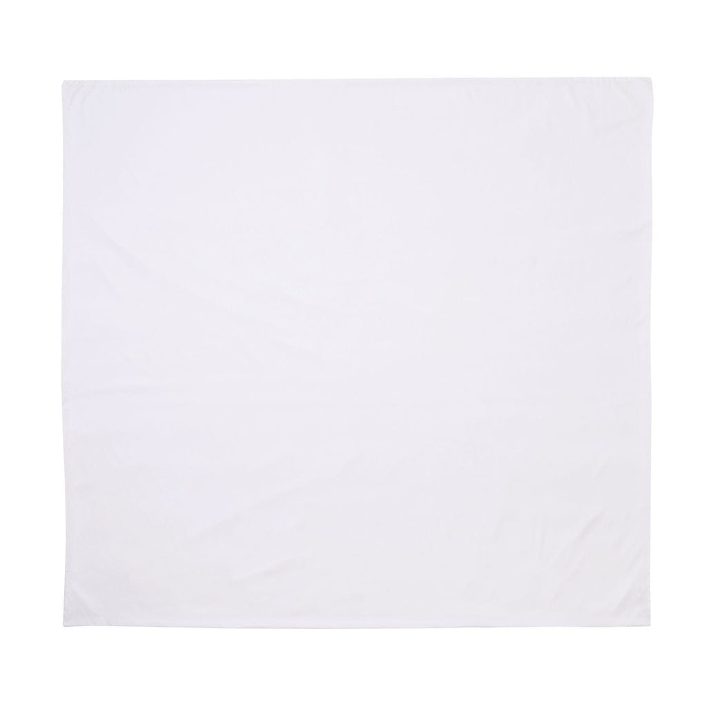 4 Piece Set - Homesmart Soft Duvet Cover, Fitted Sheet - 2 Pillow Cases (Double Size, 200x200 cm) - White
