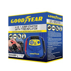 GOOD YEAR 4 in 1 Jumpstarter with Tyre Inflator (Max. 250 PSI)