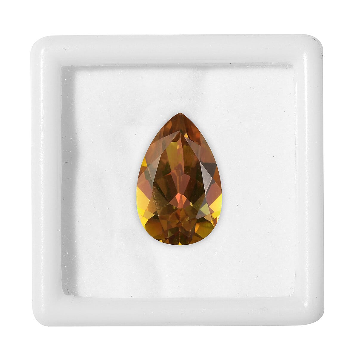 4.65 Ct. Loose Stellar Mystic Topaz A Grade PEAR 14x9 mm 6268180 3