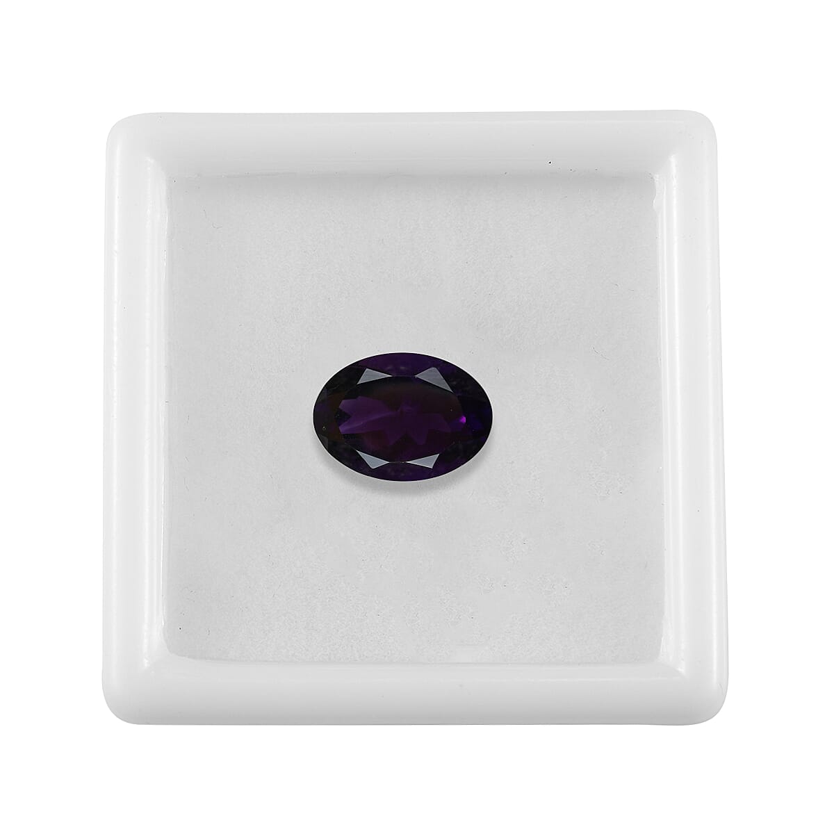 4.83 Ct. Loose Lusaka Amethyst AAA Grade OVAL 14x10 mm 6099974 3