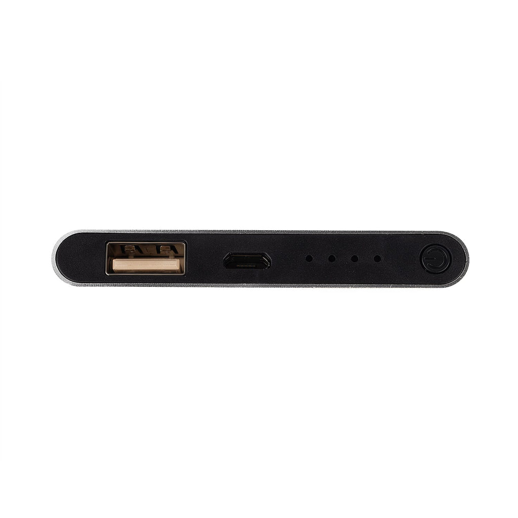 4000mAh Powerbank with Fast Charging - Silver