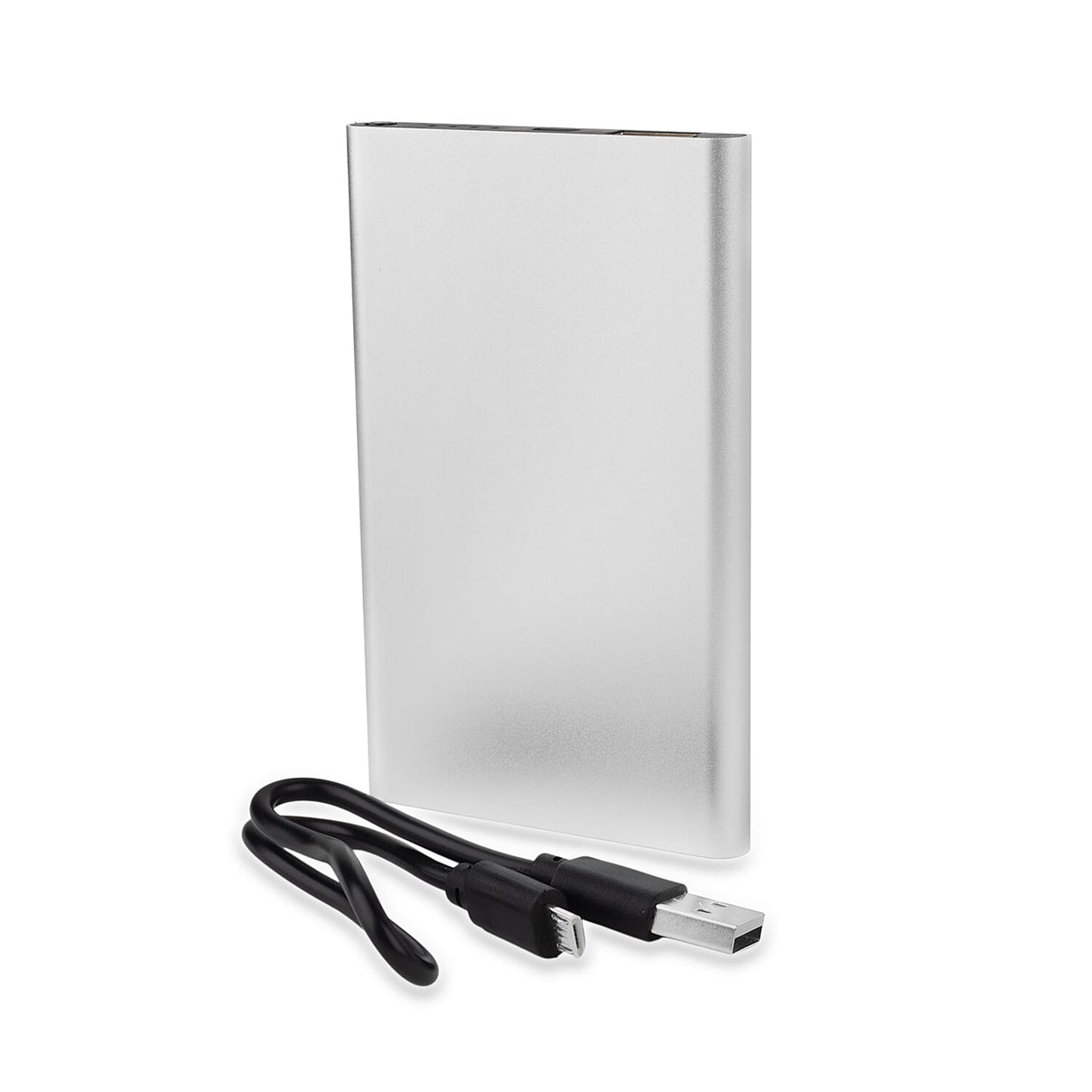 4000mAh Powerbank with Fast Charging- Silver 8051981 4