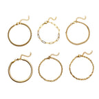 Biggest Jewellery Gift Idea 2025 - 15 Piece Set -  Clasp and Earring and Necklace and Bracelet Pure White Stainless Steel_4071846_3