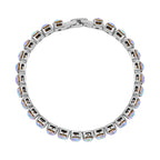 3 Piece Set - White Mystic Crystal Bracelet (Size 7.5) with Bracelet Buddy & Bracelet Box 70.00 Ct._4124147_6