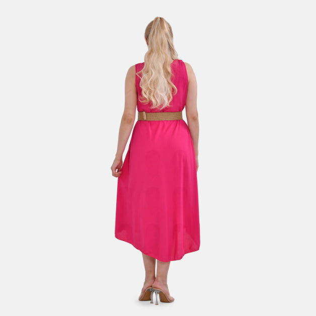 Tamsy Umbrella Dress with An Elastic Belt 4246893 2