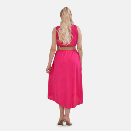 Tamsy Umbrella Dress with An Elastic Belt 4246893 2