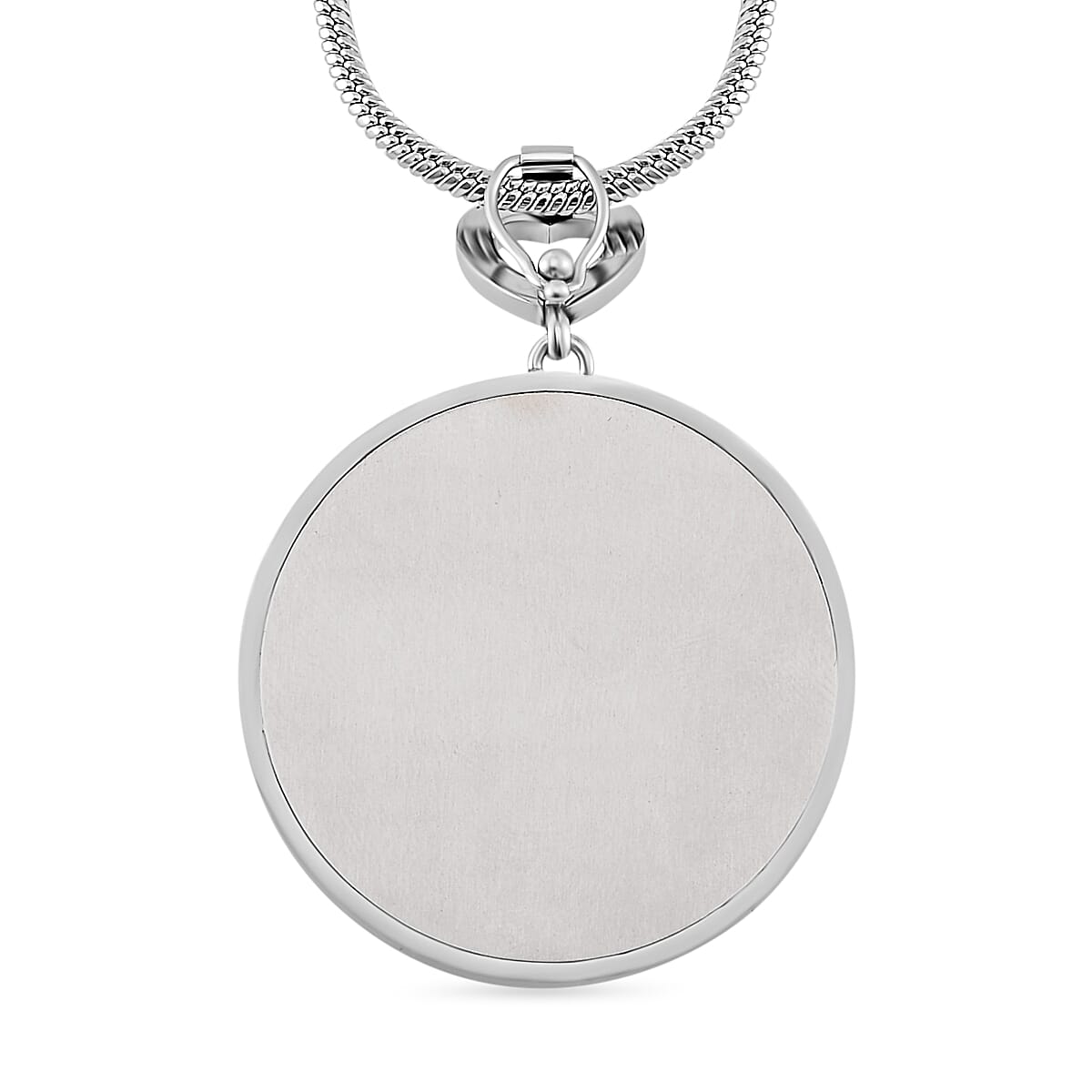 Multi Colour Murano Style Glass Pendant with Stainless Steel Chain (Size 28 Adjustable) 25 Ct 4276135 6