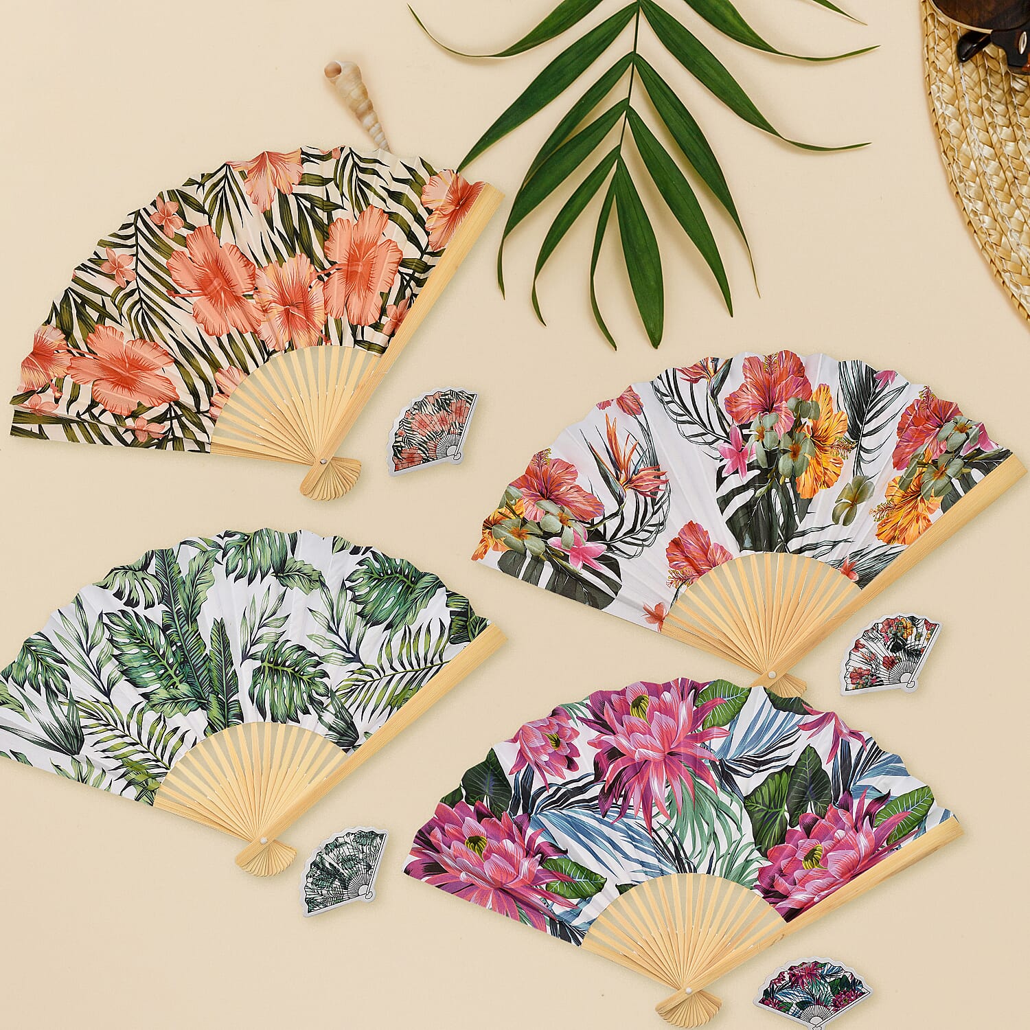 Decorative Hand Fan With PDQ 4283558 1