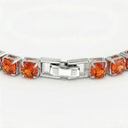 3 Piece Set - Yellow Crystal Bracelet (Size 7.5) with Bracelet Buddy & Bracelet Box
