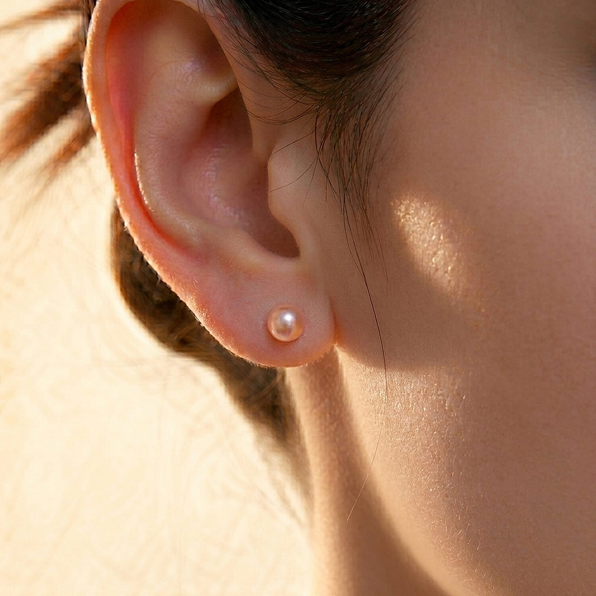 WOW Deal - Set of 5 - Multi Colour Fresh Water Pearl Stud Earrings with Push Backs 12.50 Ct. V32520720 5