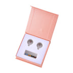 5 Piece Set - Golden & Multi Color Crystal Charms and Earrings with Clasp_4325612_6