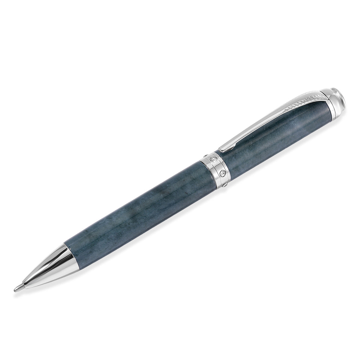 Natural Type A Jadeite Jade Bracelet 114.00 Ct with a Guatemalan Jadeite Jade Pen 186.00 Cts. 4336106 5