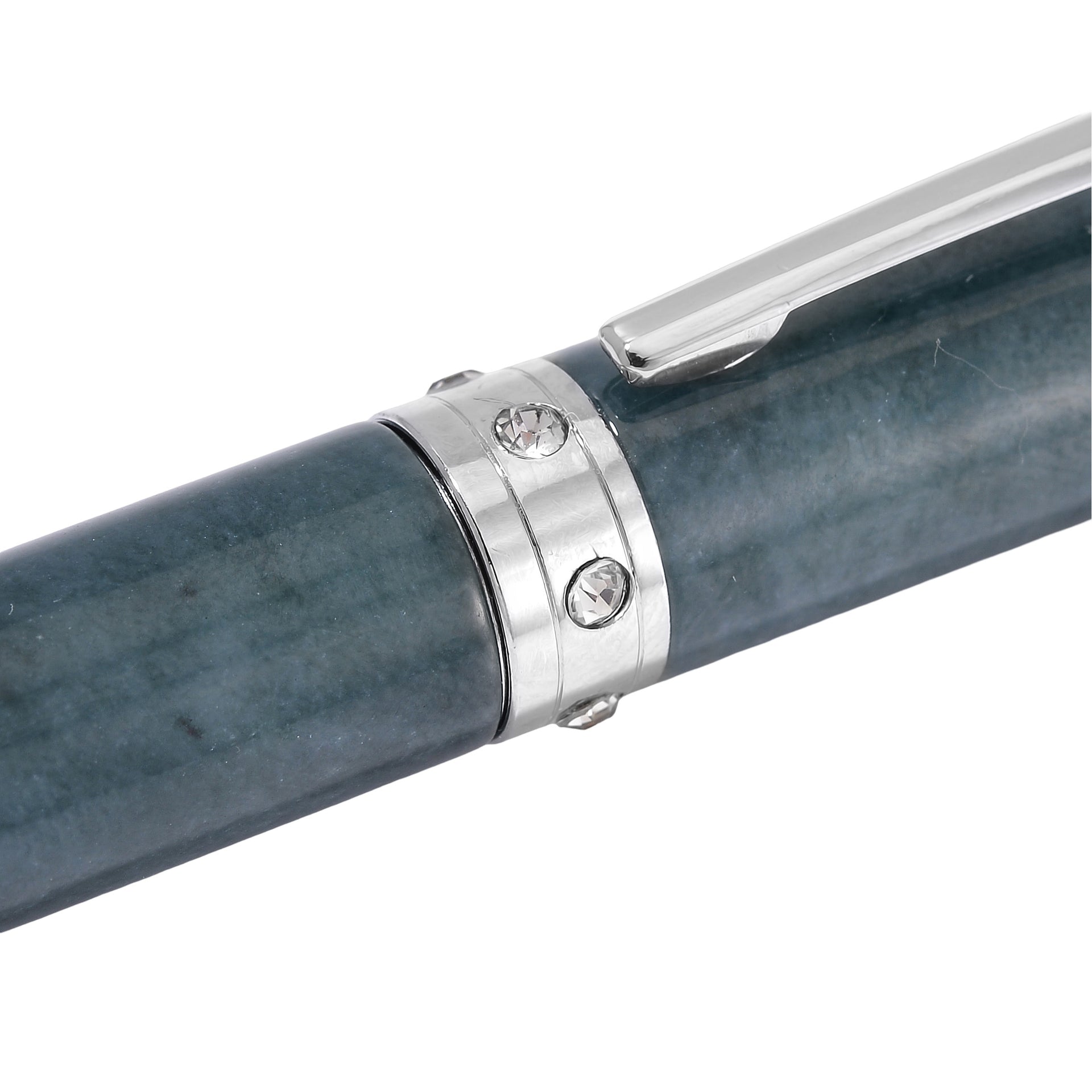 Natural Type A Jadeite Jade Bracelet 114.00 Ct with a Guatemalan Jadeite Jade Pen 186.00 Cts. 4336106 7
