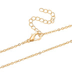 Austrian Green Crystal Pendant with Chain (Size 20-2 Ext) with Lobster Clasp in Yellow Gold Tone