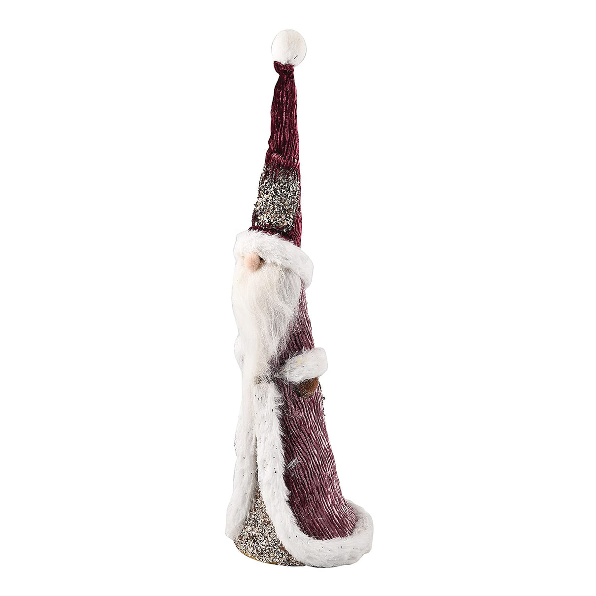 44 Cm Traditional Santa - Burgundy 7209179 1