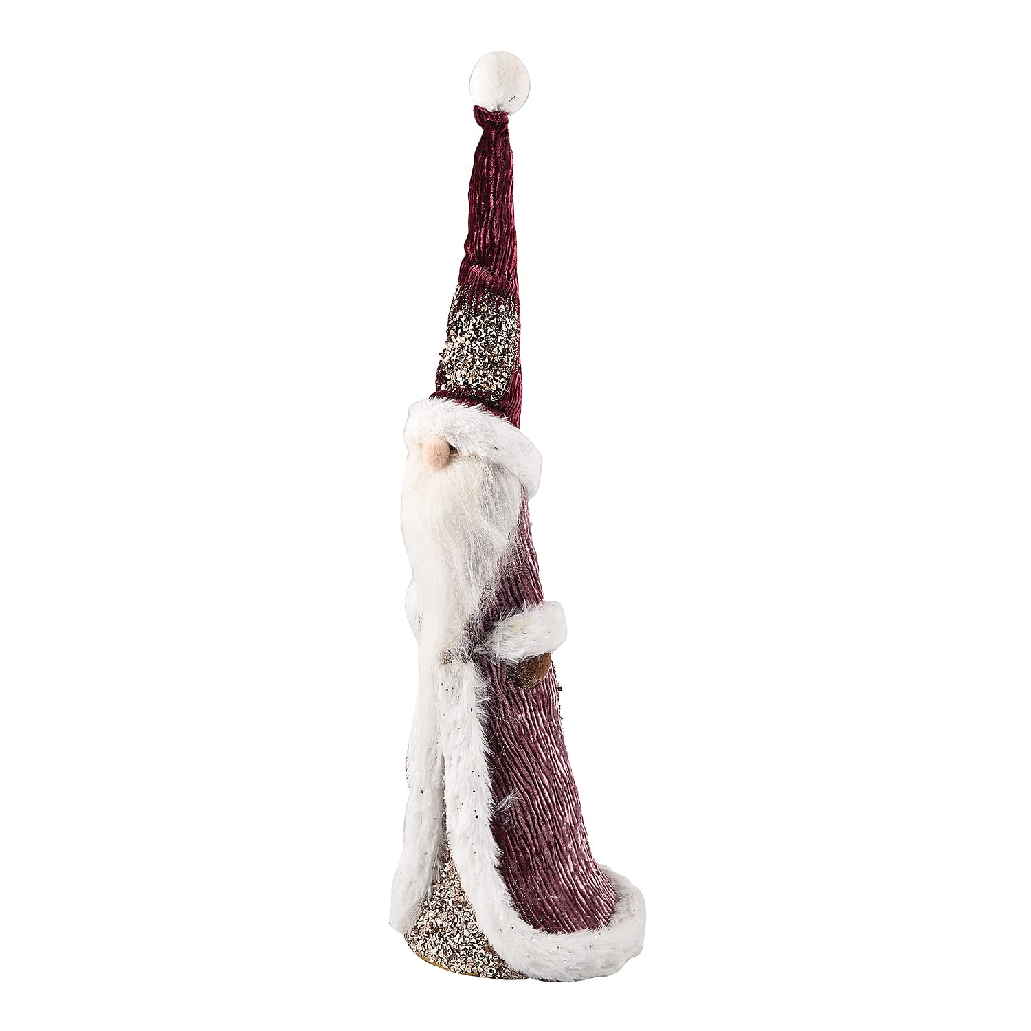 44 Cm Traditional Santa - Burgundy 7209179 1