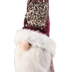 44 Cm Traditional Santa - Burgundy