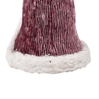 44 Cm Traditional Santa - Burgundy