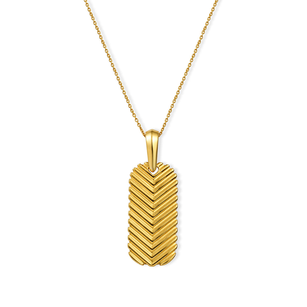 EverTrue Bronzella Collection - Pendant with Chain (Size 24) in 18K Gold Plating_4409949