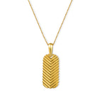 EverTrue Bronzella Collection - Pendant with Chain (Size 24) in 18K Gold Plating_4409949