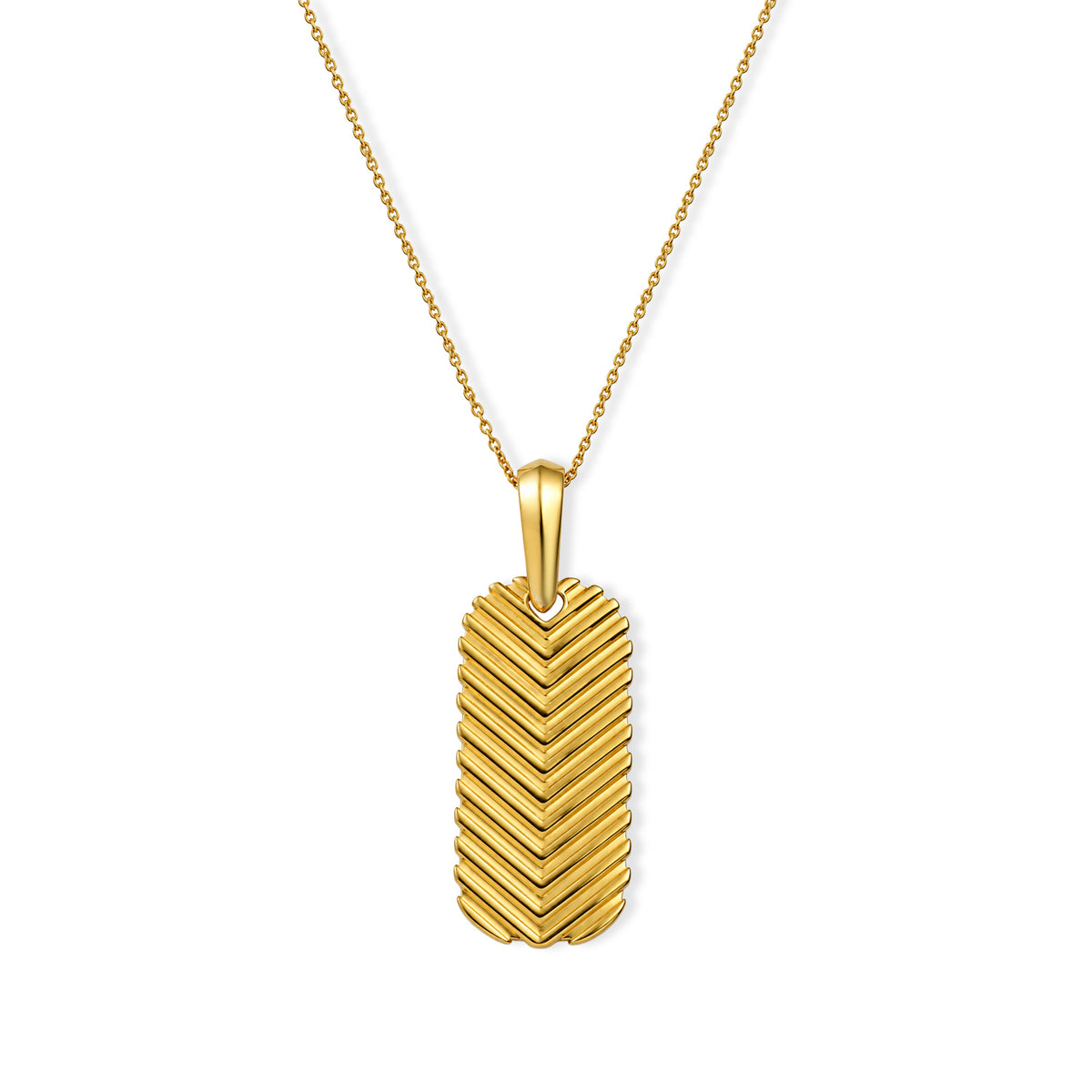 EverTrue Bronzella Collection - Pendant with Chain (Size 24) in 18K Gold Plating 4409949 0