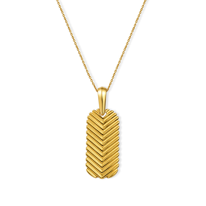 EverTrue Bronzella Collection - Pendant with Chain (Size 24) in 18K Gold Plating 4409949 1