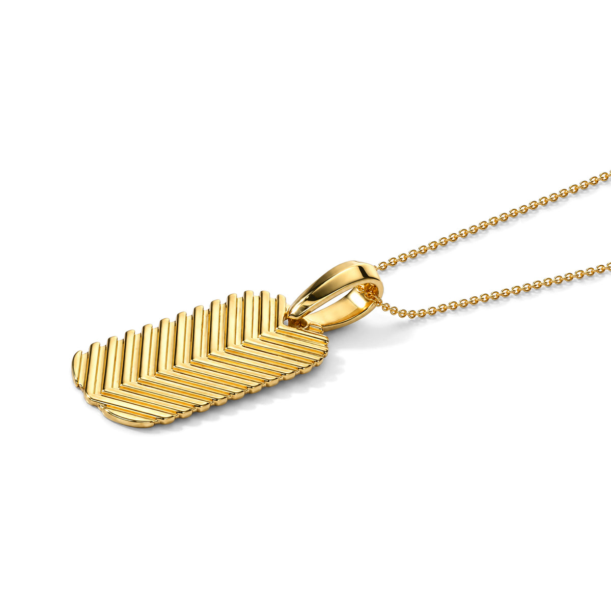 EverTrue Bronzella Collection - Pendant with Chain (Size 24) in 18K Gold Plating 4409949 3