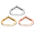 Set of 3 -  D'Joy White Diamond Ring in Rhodium Overlay and 18K Yellow Gold Vermeil and 18K Rose Gold Vermeil Sterling Silver 0.50 Ct._4424942_4
