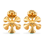 Bloomstone Collection - Set of 2 - Multi Colour Crystal Necklace (Size - 18+2 Ext) and Push Back Earring_4425458_8