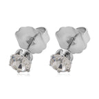 9 Piece Set - 4 White Colour Shell Pearl Earrings, 4 Magic Colour Crystal Earrings and Tennis Bracelet (Size 8 + 1.5 Ext) 52.50 Ct._4428898_5
