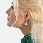 La Marey Signature Silk Multicolour Hairpins & Push Back Earring Set_4430709_2