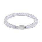 2 Piece Set - Sparkly White Crystal Necklace (Size - 20) and Bracelet (Size - 8)_4433146_6
