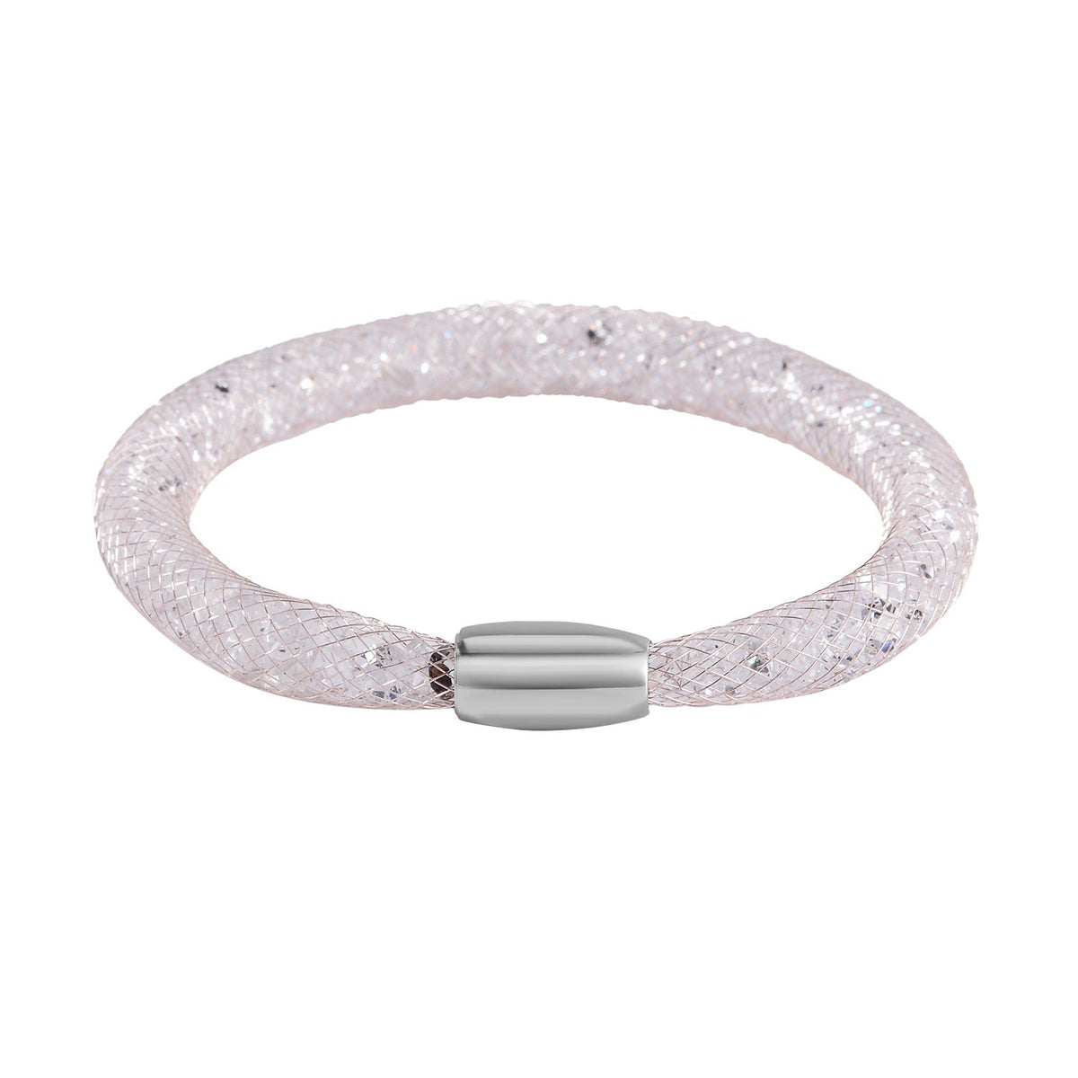 2 Piece Set - Sparkly White Crystal Necklace (Size - 20) and Bracelet (Size - 8) V32512501 7