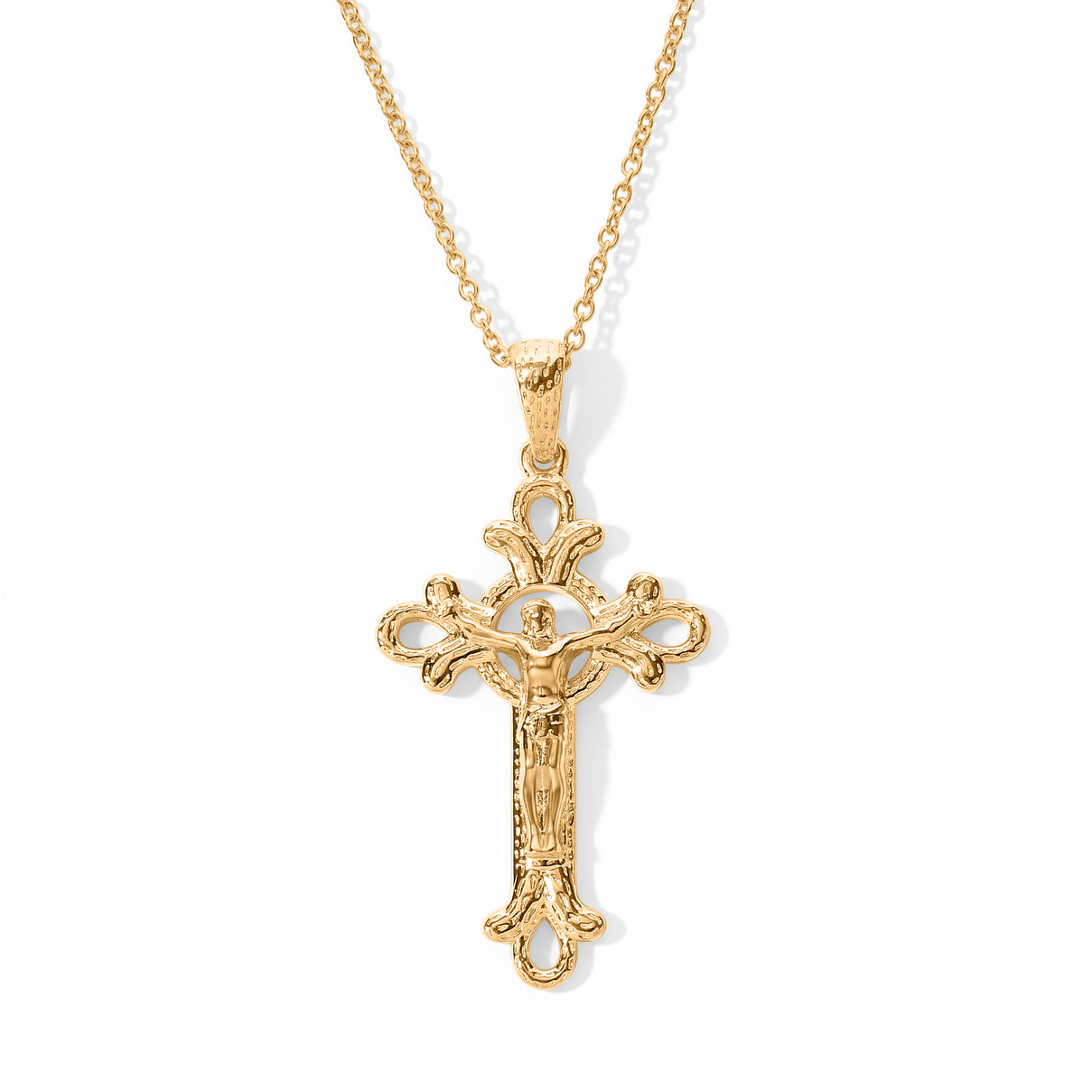 EverTrue Bronzella Collection - Pendant with Chain (Size 20) in Yellow Gold Tone 4438189 0
