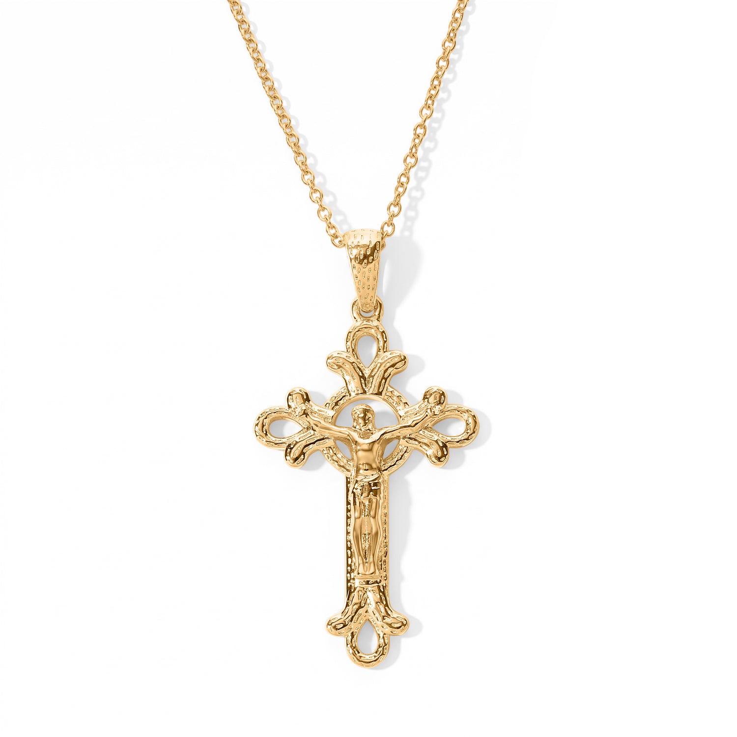 EverTrue Bronzella Collection - Pendant with Chain (Size 20) in Yellow Gold Tone 4438189 0