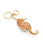 Set of 2 - Multi-Colour Crystal Keychain in Pineapple & Seahorse Design_4446113_3