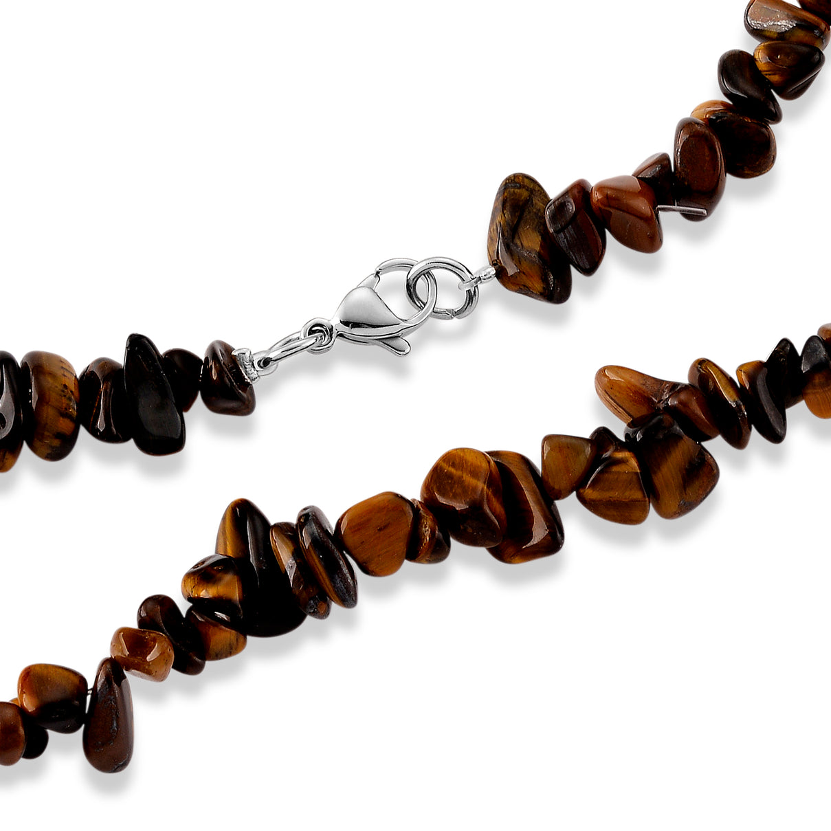 Set of 10 - Multi-Gemstone Stretchable Necklace (Size - 32) 4450337 4