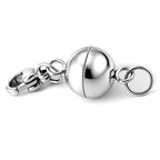 Pick OF The Show-Set of 2 - Rhodium Plating & Yellow Gold Plated Lobster Clasp with Magnetic Lock_4451706_1