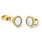 Pick OF The Show-Set of 2 - Rhodium Plating & Yellow Gold Plated Lobster Clasp with Magnetic Lock_4451706_4