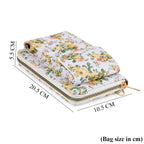 LA MAREY Set of 2: RFID Smartphone Floral Crossbody Bag & Dargonfly Cuff Bracelet Gift Set - Yellow_4455505_8